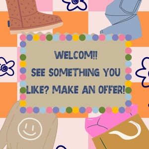 Colorful Graphic Welcome Sign